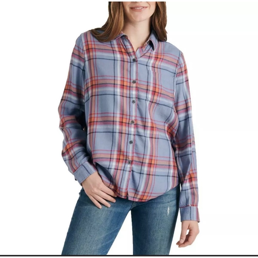 Luck Brand Long Sleeve Button Up
